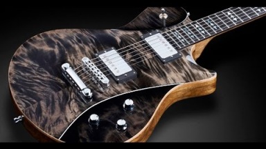 Framus Custom Shop Masterbuilt - Panthera II Supreme Nirvana Black Transparent High Polish Finish