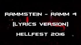 Rammstein - Ramm 4 [ Lyrics version ]