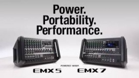 Yamaha Powered Mixer EMX7/EMX5