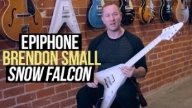 The Epiphone Brendon Small 'Snow Falcon'