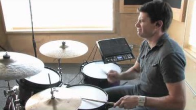 SPD-SX with Acoustic Drums, "HereWeGo" Performed by Johnny Rabb