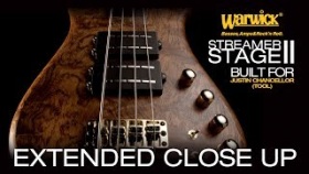 Warwick Custom Shop Masterbuilt: Streamer Stage II Bubinga Pommele? for Justin Chancellor #3377