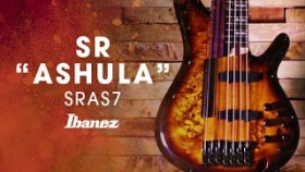 Ibanez SR &quot;ASHULA&quot; featuring Franck Hermanny - 7-string fretted/fretless hybrid bass