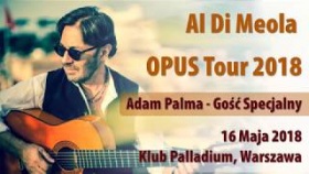 Al Di Meola i Adam Palma zapraszają na koncert 16.05 w Palladium, Warszawa