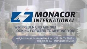 Prolight + Sound 2012 Preview MONACOR INTERNATIONAL