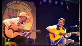 Al Di Meola and Adam Palma - spontaneous jam in Wroclaw 1st May 2016