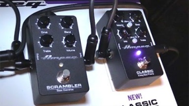 NAMM '17 - Ampeg Classic Bass Preamp &amp; Scrambler Bass Overdrive Demos