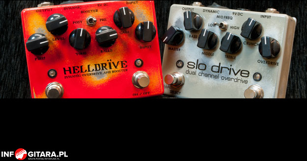 WEEHBO EFFEKTE HELL DRIVE ブティック系OD 動作確認済 TEST efektów gitarowych firmy Weehbo - Hell Drive i Slo Drive